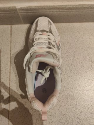 New Balance 530 Blanco y Rosa