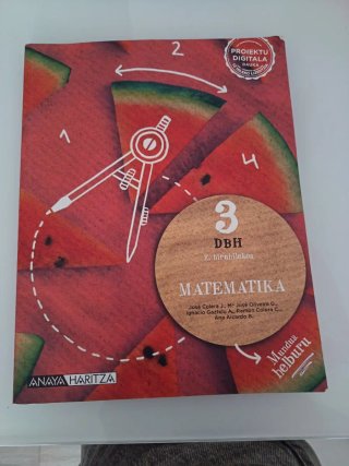 Libro 3 DBH, 2. Hiruilekoa Matematika