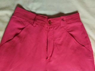 Pantalón "Burberrys of London" rosa, mujer, cómodo