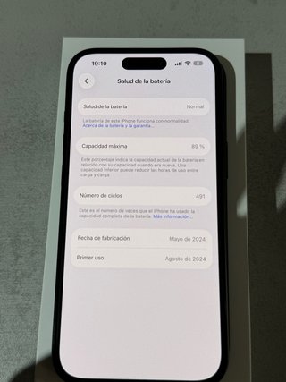 iPhone 15 128GB Negro