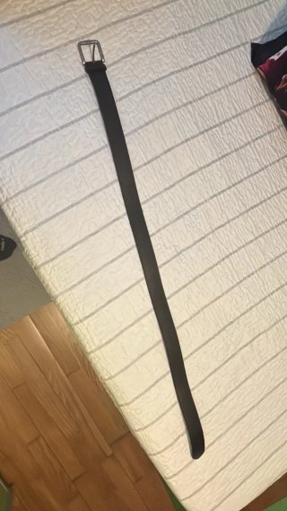 Cinturón negro sin usar