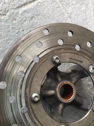 Disco de freno trasero K30505
