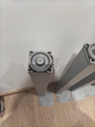 Patas Mesa Aluminio Set 4