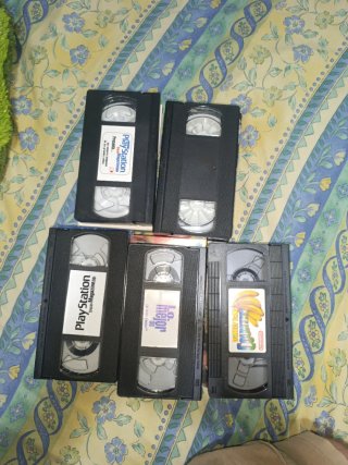Lote VHS PlayStation, Sega, Nintendo 64