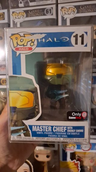 Funko Pop! Halo 11 Master Chief con Espada