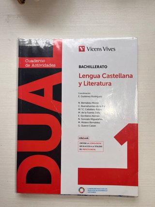 Lengua castellana y literatura 1 Bachillerato :...
