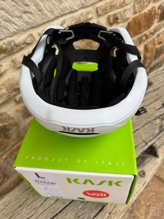 Casco Kask Wasabi Blanco Talla L
