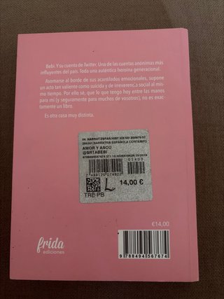 Amor y asco – @srta_bebi | Poesía feminista