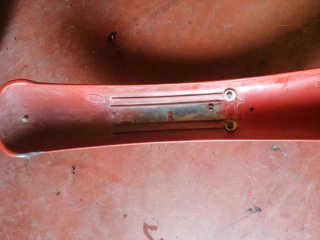 Guardabarros Vespino NL Rojo