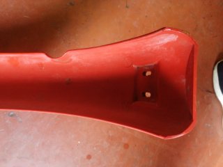 Guardabarros Vespino NL Rojo