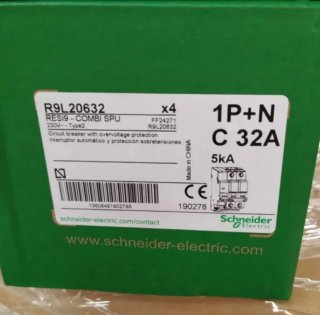 Sobretensiones 2p 32A R9L20632 transitorias y perm