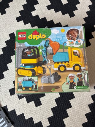 Lego Duplo Camión y Excavadora 10931