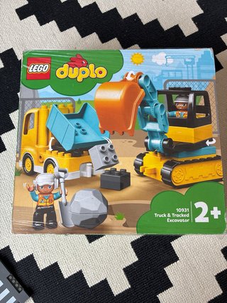 Lego Duplo Camión y Excavadora 10931