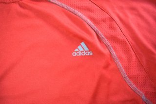Camiseta Deportiva Adidas Roja 3 Stripes XL
