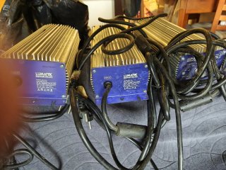 3x Balastros Lumatek 630W Regulables