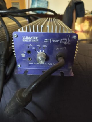 3x Balastros Lumatek 630W Regulables