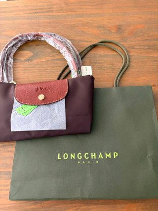 Bolso Longchamp Negro y Marrón
