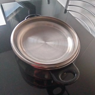 Cazuela Cruz de Malta 20cm Acero Inox 18/10