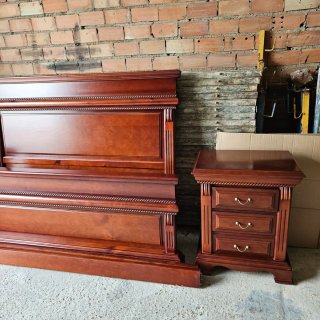 Dormitorio madera maciza clásico