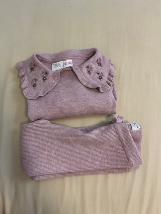 Conjunto Zara Jersey y Leggings 2 años