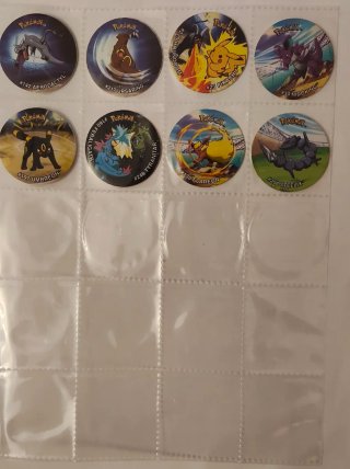 Lote de Tazos Pokémon
