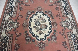 Alfombra con medallón 257 x 185cm