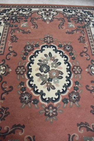 Alfombra con medallón 257 x 185cm