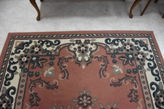 Alfombra con medallón 257 x 185cm