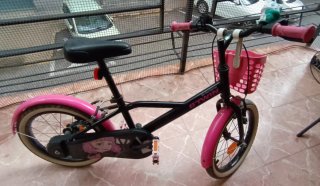Bicicleta infantil 16 niña
