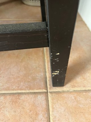 Mesa comedor extensible + 4 sillas