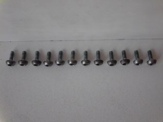 12 tornillos discos freno del. honda cbr 600 f f4i