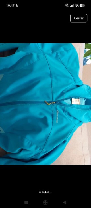 Abrigo Quechua Talla M Azul