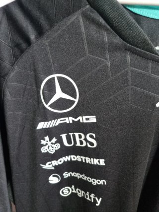 Camiseta Mercedes AMG Petronas F1 Talla XL Negra