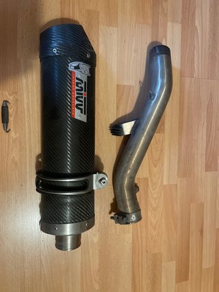 Tubo de escape Honda CBR 600 F4i (2007)