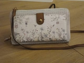 Bolso Vintage Floral Grande