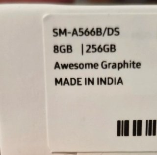 Samsung Galaxy A56 5G 256GB Negro