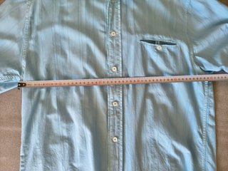 Camisa manga corta azul Green Coast