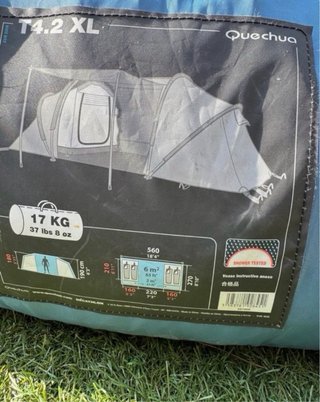 Tienda de campaña Quechua T4.2 XL