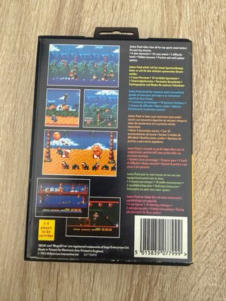 The Aquatic Games James Pond Mega Drive