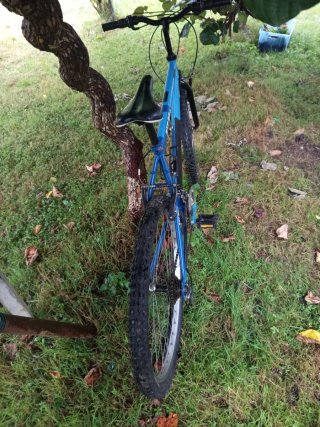 Bicicleta BTT Azul