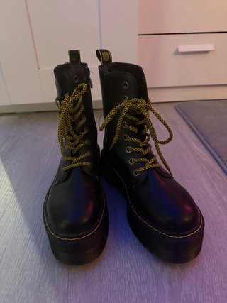 Botas Bossanova Plataforma Negras