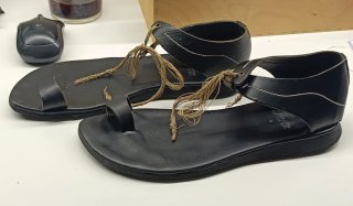 Sandalias Camper Piel Negras