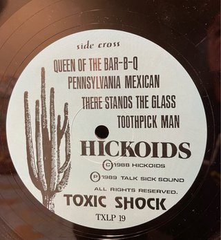 HICKOIDS - “Waltz a Crossdress Texas” LP. VG/NM