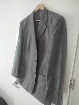 Chaqueta de traje TZ gris Talla L