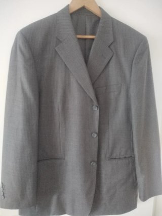 Chaqueta de traje TZ gris Talla L