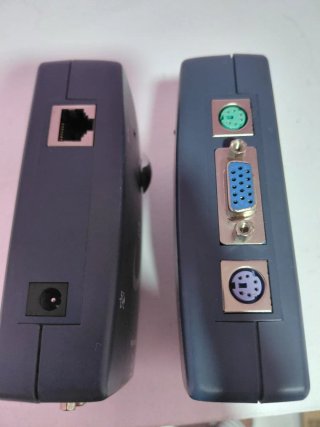 KVM CAT5 Extensor Switch Transmisor Receptor