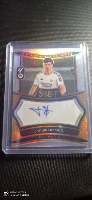 Jacobo Ramón Autógrafo Rookie Panini Select