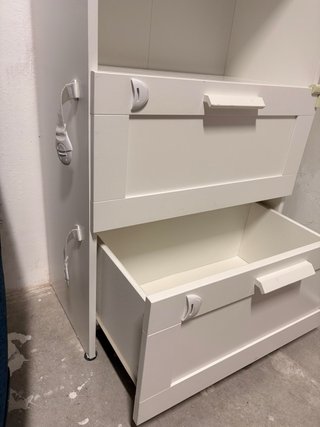 Librero Brimnes Ikea Blanco