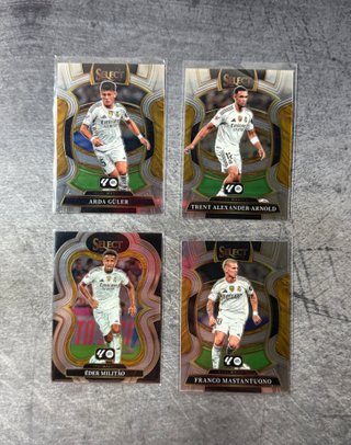 Real Madrid Lote 10 Cartas Panini Select 2025-26