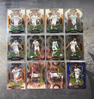 Real Madrid Lote 10 Cartas Panini Select 2025-26